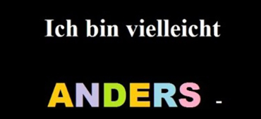 Spruch- Ich bin vielleicht ANDERS, nicht mehr und nicht weniger